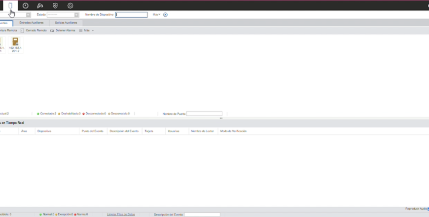 Curso de Apertura remotas en software ZKteco