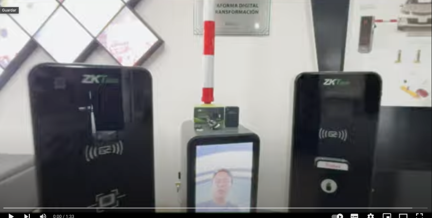 Entrenamiento de Instalación VR10 Sensor de Masa ZKTeco